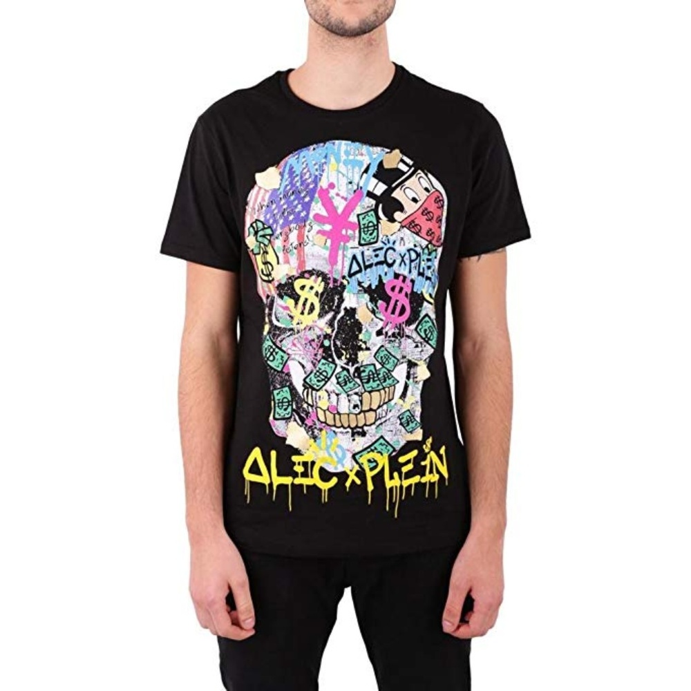 PHILIPP PLEIN 'ALEC PLEIN' NWT MEN TEE